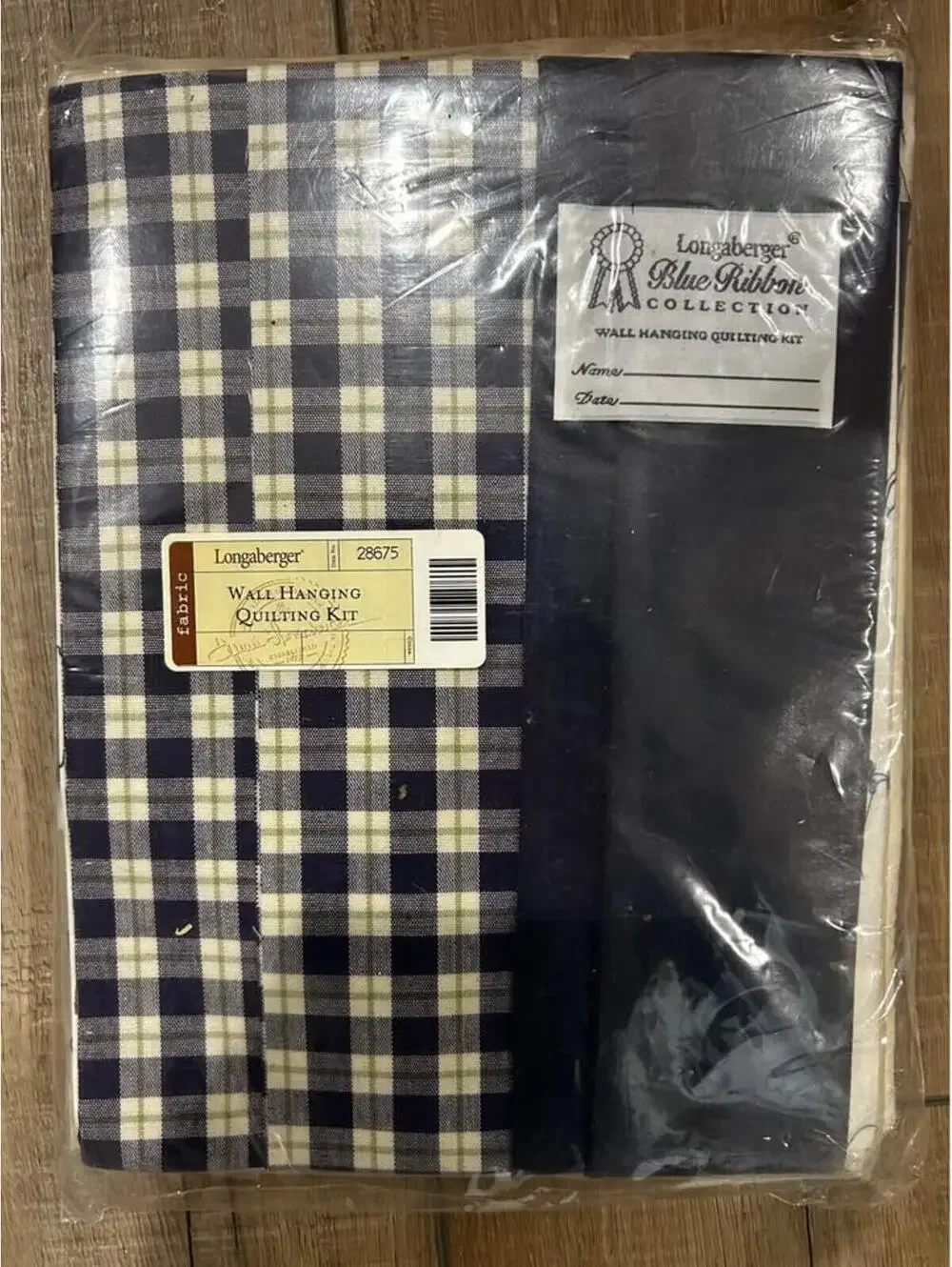 Longaberger Blue Ribbon Quilting Kits NEW